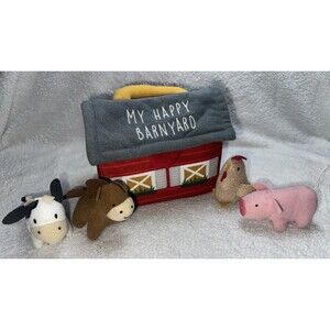 Carter's Toddler Preschool My Happy Barn Yard With Animals 7"X7" Plush